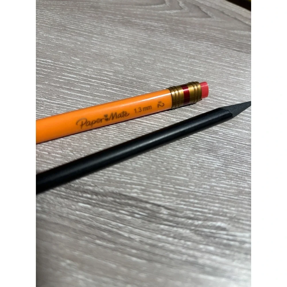 Paper Mate Mates 1.3mm Mechanical Pencil and Black Blue Ink Ballpoint Pen Set